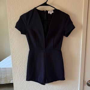 superdown Navy Jumpsuit